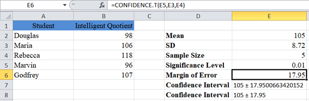 Confidence Intervals 008