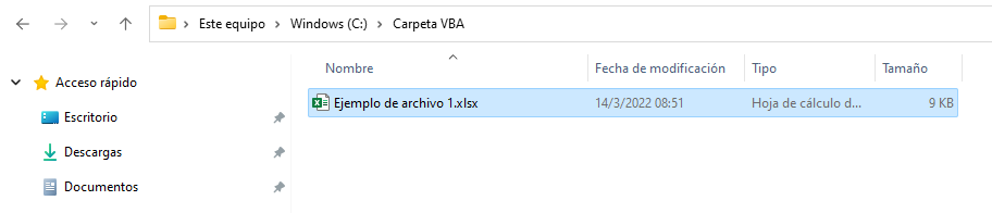 Explorador archivos windows