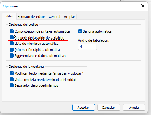 Option explicit