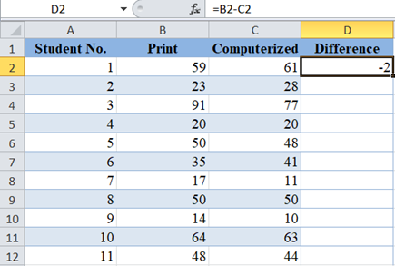 Wilcoxon Signed Rank Test 002