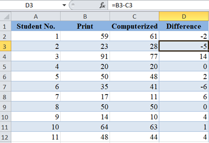 Wilcoxon Signed Rank Test 003