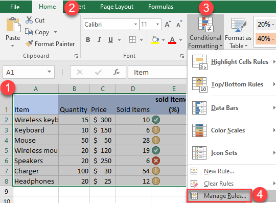 conditional formatting 22