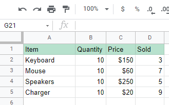 conditional formatting 46