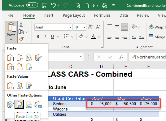 cross reference multi file copy link