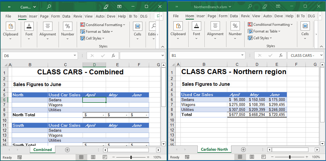 cross reference multi file