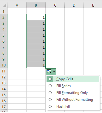 dragdrop copy cells