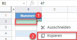 google sheets anwenden bedingter Formatierung auf mehrere Zeilen