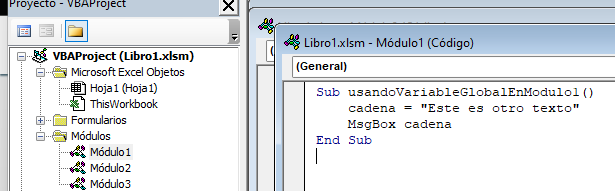 llamar variable global otro modulo