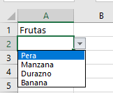 muestra validacion de celda