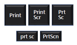 print screen keys