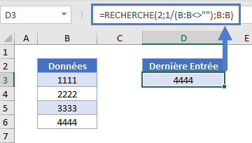 Recherche de la Dernière Valeur dans une Colonne ou une Ligne - Excel ...