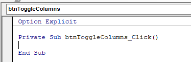 toggle button vba