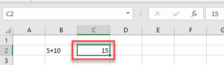 vba evaluate return value