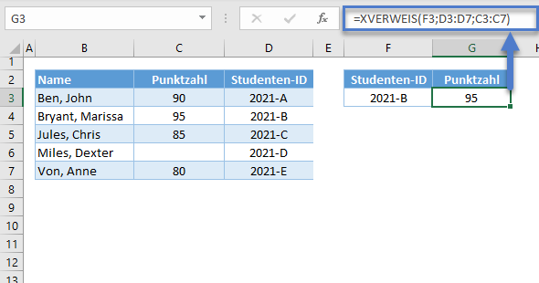 Alternativen sverweis xverweis links suche