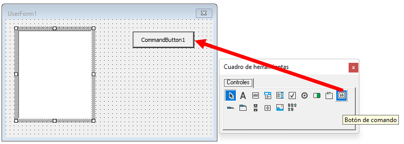Boton de comando