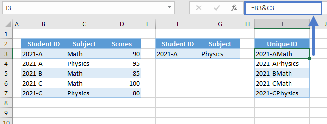 Concatenate the Lookup Columns