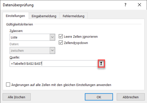 Dropdown Liste aktualisieren 5