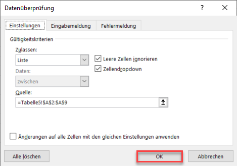 Dropdown Liste aktualisieren 7