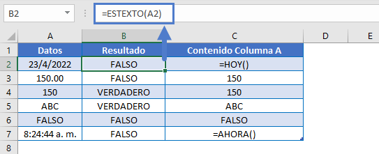 Función estexto