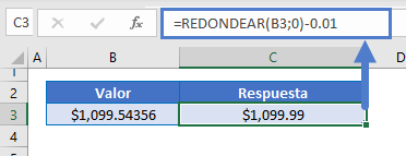 Función redondear 099