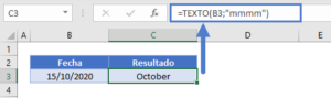 Obtener el Nombre del Mes a partir de la Fecha - Excel y Google Sheets ...