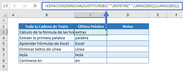 Obtener última palabra