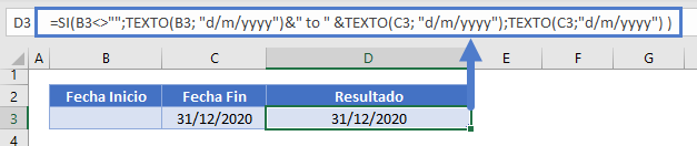 Rango sin primera fecha