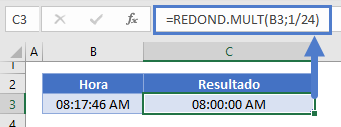 Redondear el tiempo redond mult 1de24