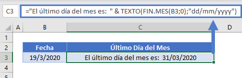 Último día del mes texto