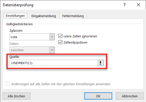 abhängig 2Dropdown