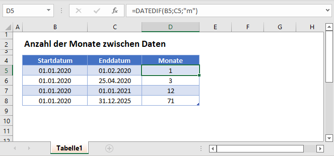 anzahl monate zwischen datumsangaben hauptfkt