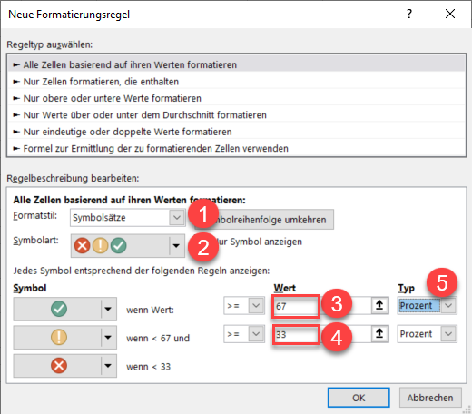 bedingte Formatierung 19