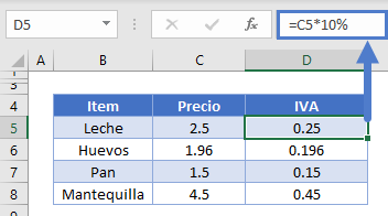 calcular el iva