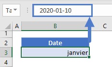 date format nom mois