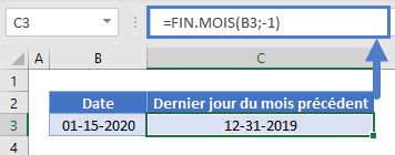 dernier jour mois precedent