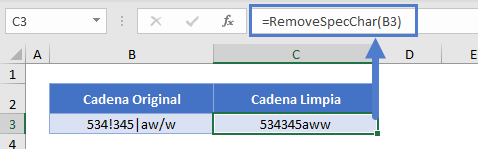 eliminar caracteres especiales principal