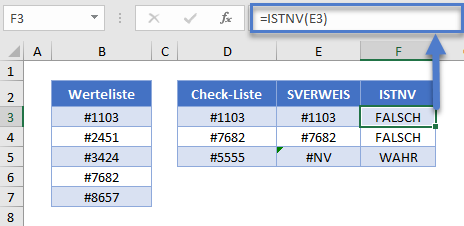 fehlende werte finden istnv funktion