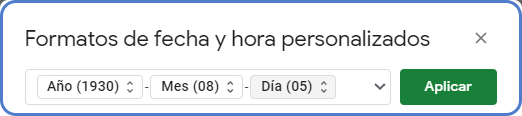 formato fecha hora personalizada gsheets2