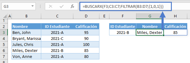 funciones buscarx filtrar