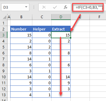 how to sort duplicate extract