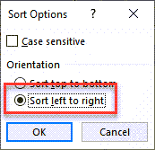 how to sort-horizontal 4