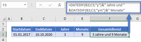 jahre monate im dienst textausgabe