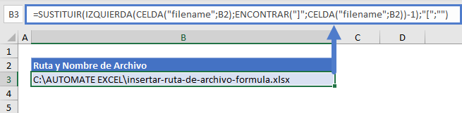 obtener ruta de nombre de archivo