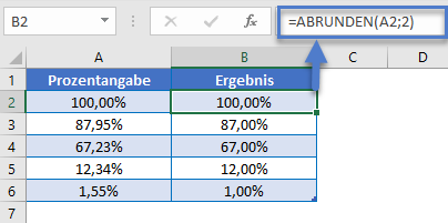 prozentsaetze abrunden funktion