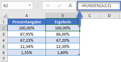 prozentsaetze runden 3 dezimalstellen