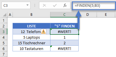 pruefen ob zelle zahl enthaelt finden funktion