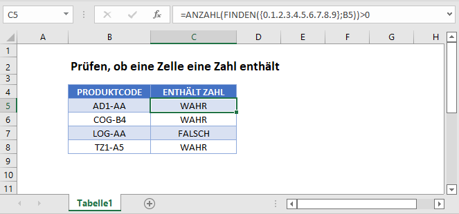 pruefen ob zelle zahl enthaelt hauptfunktion