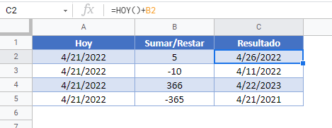 relleno automatico de fechas gsheets