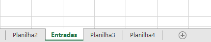 vba selecionar planilha