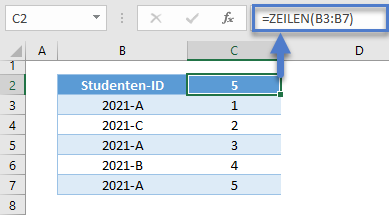 xverweis doppelte werte zeilen funktion